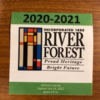 2020-2021 Vehicle Stickers