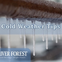 Cold Weather Tips - Prevent Frozen Pipes