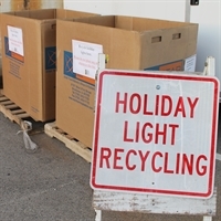 Holiday Lights Recycling