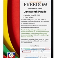 Inaugural West Villages Juneteenth Parade