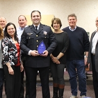Police Department Names Officer Dan Szczesny as the 2017 Officer of the Year