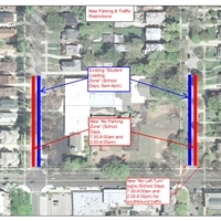 New Traffic Improvements near Lincoln School